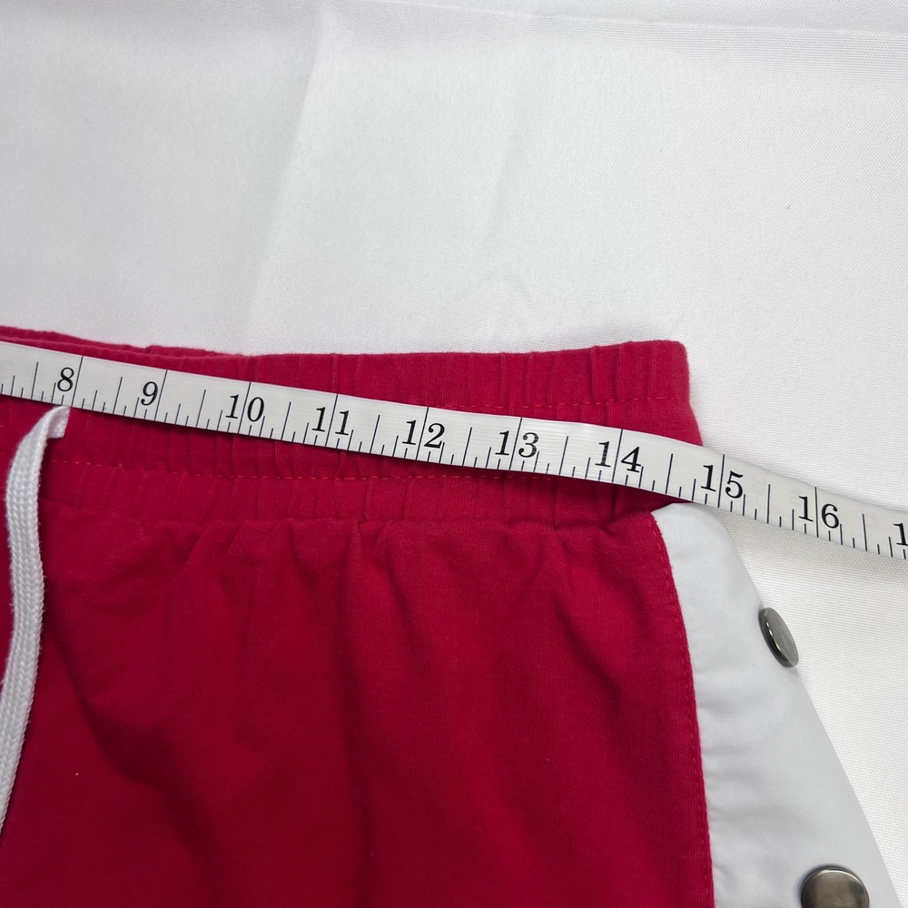 NFL Ultra Game Kansas City Chiefs Skort Large Red White Snap Side Mini Skirt - Picture 6 of 10